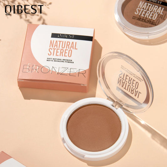 3D Matte Wheat Bronzer Palette – Natural Highlights & Contouring for a Flawless, Long-Lasting Finish! - Beauty & Beyond