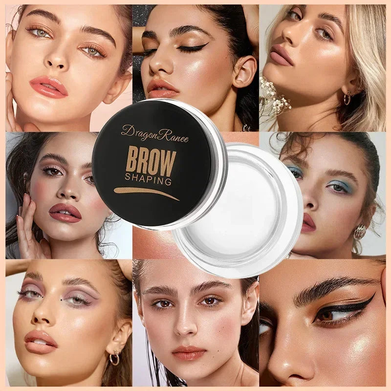 Matte Eyeliner & Eyebrow Cream Gel – Waterproof, Long-Lasting, Brown/Black Brow Cream & Concealer - Beauty & Beyond
