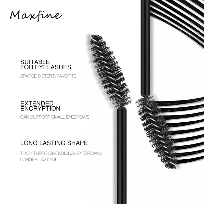 Transparent Waterproof Mascara – Long-Lasting, Smudge-Proof & Portable
