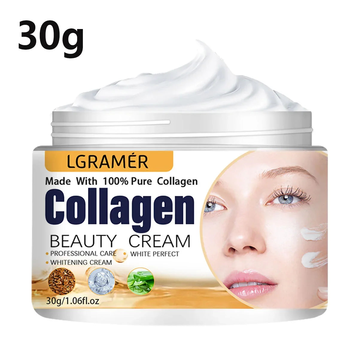 Anti-Wrinkle Cream - Eye & Face Moisturizer, Anti-Aging, Collagen Boost, Nourishing Repair - Beauty & Beyond