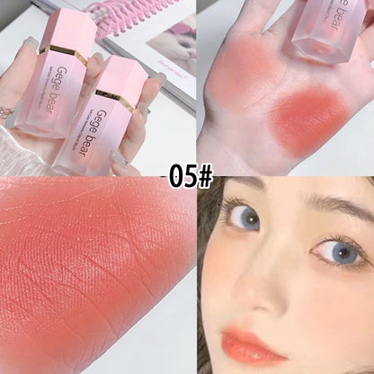 EGE Bear Soft Glow Liquid Blush – Sheer Color, Dewy Hydration & Natural Matte Finish for a Fresh Girl-Next-Door Look - Beauty & Beyond