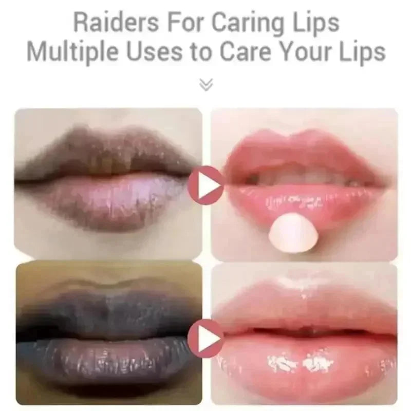 Dark Lip Balm - Fast Lightening, Pink Lip Exfoliating, Fade Lip Lines, Moisturizer - Beauty & Beyond