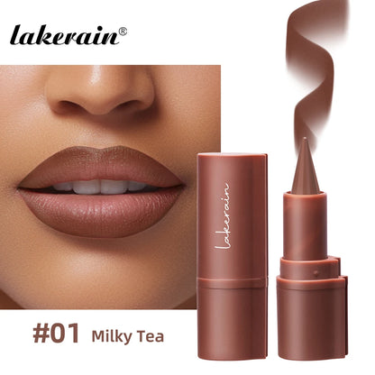 Matte Lip Liner & Lipstick Pen – Long-Lasting Waterproof Gradient Pencil for Bold Red & Brown Lips - Beauty & Beyond