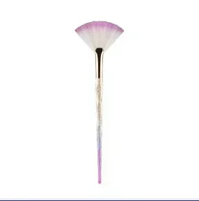 New Fan Facial Brush - Soft, Portable Mask Brush, Cosmetic Tool for Women & Girls