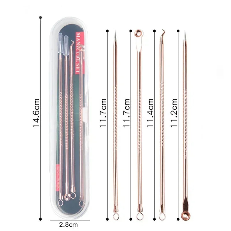 German Ultra-Fine No. 5 Blackhead & Pimple Remover - Acne Needle Tool, Beauty Tweezers - Beauty & Beyond