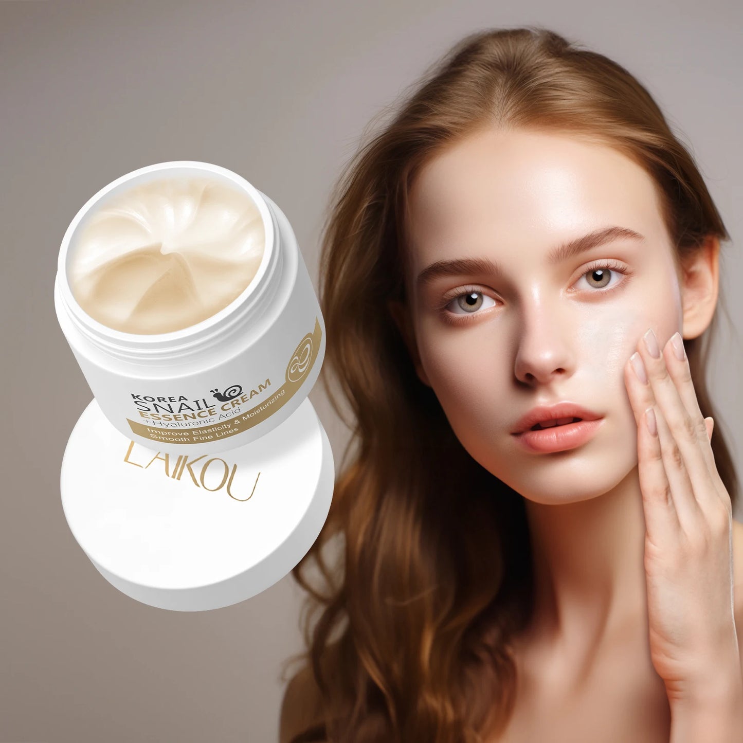 Snail Anti-Aging Cream - Collagen, Moisturizing, Firming, Whitening, Repair & Lift Day Cream - Beauty & Beyond
