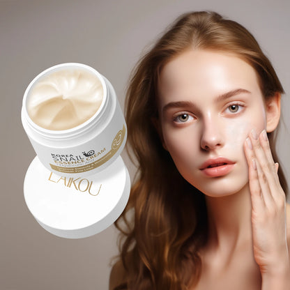 Snail Anti-Aging Cream - Collagen, Moisturizing, Firming, Whitening, Repair & Lift Day Cream - Beauty & Beyond
