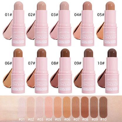 3D Bronzer Contour Stick – Highlighter, Waterproof, Full Coverage, Natural Finish