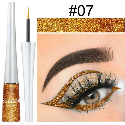 Bold Rainbow Liquid Eyeliner – Ultra-Thin, Waterproof & Long-Lasting Color Blast - Beauty & Beyond