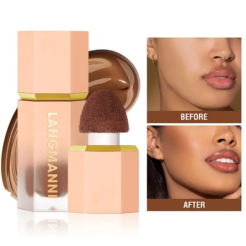 Liquid Contour Stick – Natural Matte Highlighter for Lasting Contouring & Radiant Glow! - Beauty & Beyond