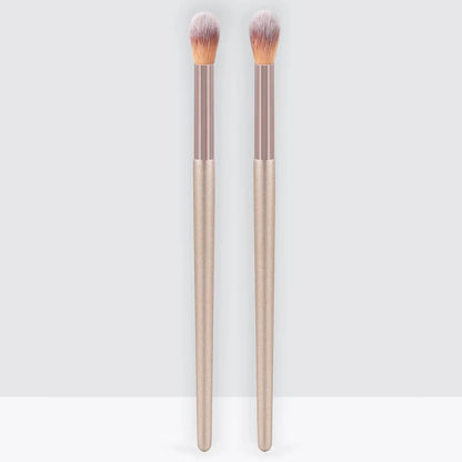 2-Piece Professional Nose Shadow & Highlighting Brush Set – Face Blending & Smudge Shader