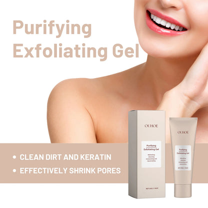 Exfoliating Gel – Pore Shrinking, Dead Skin Removal & Brightening Face Scrub - Beauty & Beyond