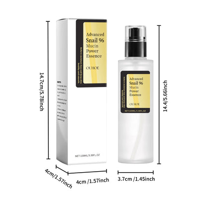 Advanced Snail 96 Mucin Power Essence – Moisturizing, Lifting & Brightening | Fades Fine Lines & Firms Skin