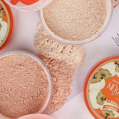 Waterproof Mineral Face Powder – Oil Control, Translucent, High Coverage