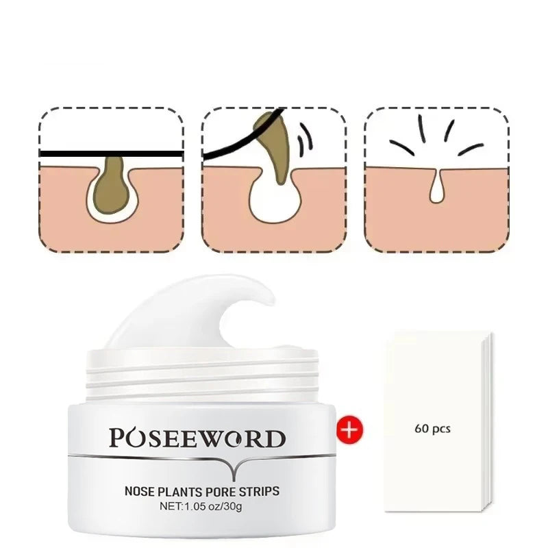 Blackhead Remover Nasal Strips - Deep Cleansing, Pore Peeling, Acne Skin Care (Korea) - Beauty & Beyond