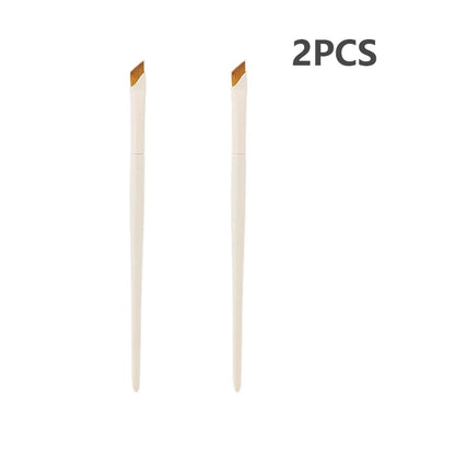 1/2/3Pcs Upgrade Blade Eyeliner Brush - Ultra Thin, Fine Angle, Eyebrow, Under Eye Detail Tool - Beauty & Beyond