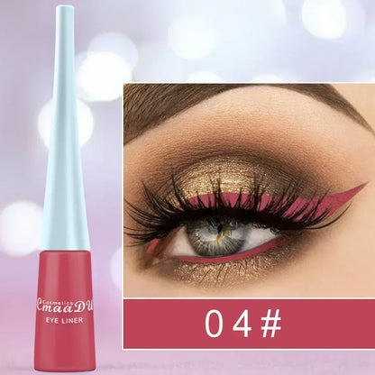 Bold Rainbow Liquid Eyeliner – Ultra-Thin, Waterproof & Long-Lasting Color Blast - Beauty & Beyond