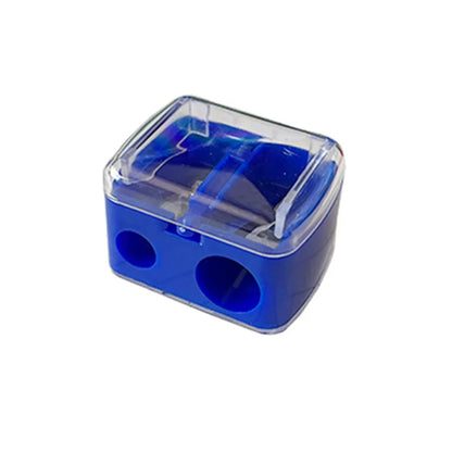 1PC Double Holes Pencil Sharpener - For Eyeliner, Makeup Pencils, Cosmetic Tool - Beauty & Beyond