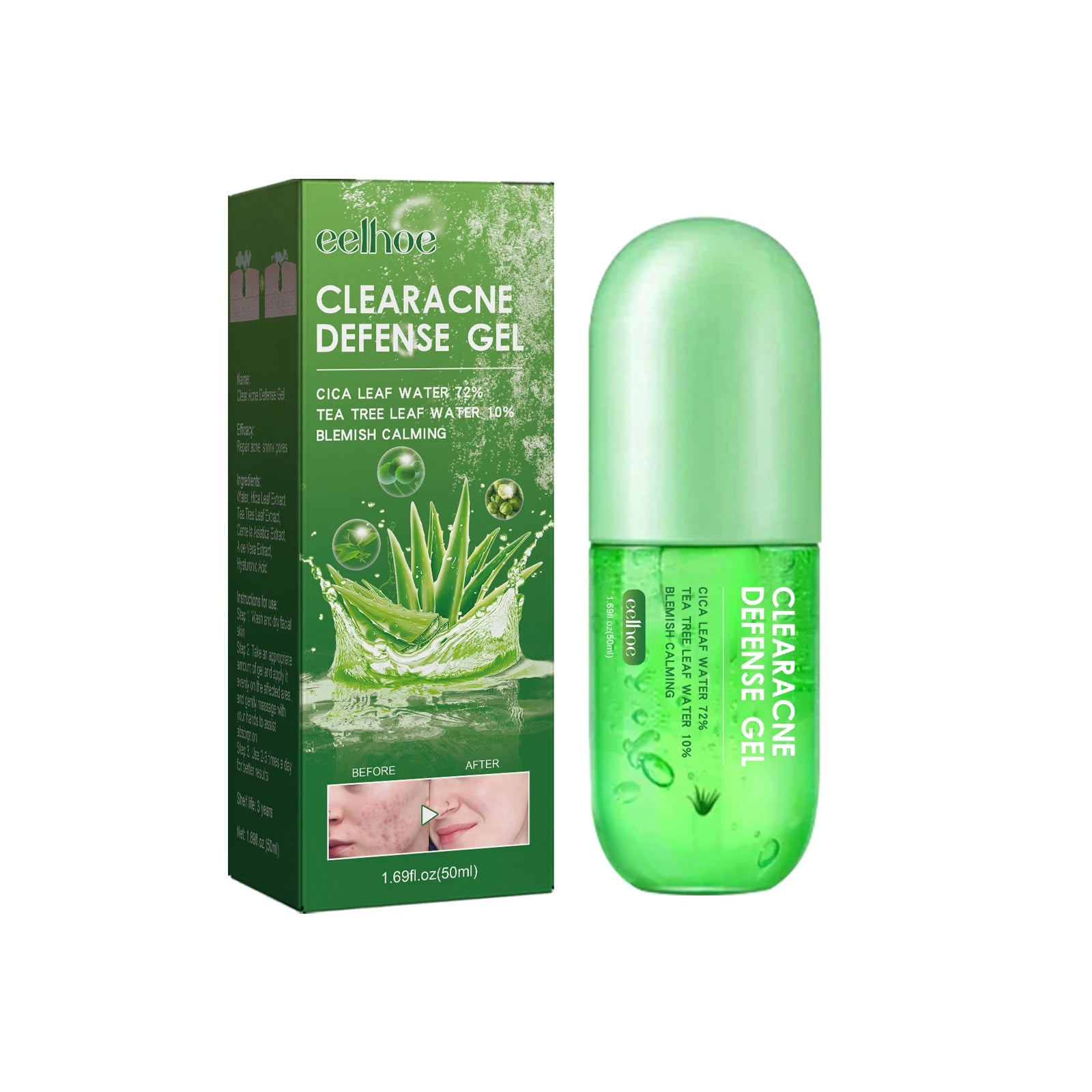 50ml Acne Repair Gel – Exfoliating, Oil Control & Pore Minimizing Face Care - Beauty & Beyond