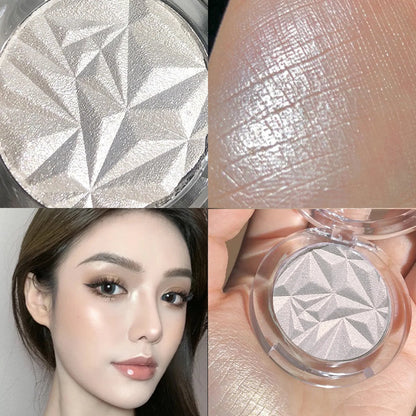 Shimmer Diamond Glow Highlighter – 2-Color Palette | Brighten, Contour & Natural Radiance