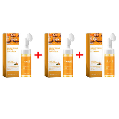 Turmeric Face Cleanser – Anti-Acne & Oil Control | Blackhead Remover & Brightening Foam Wash