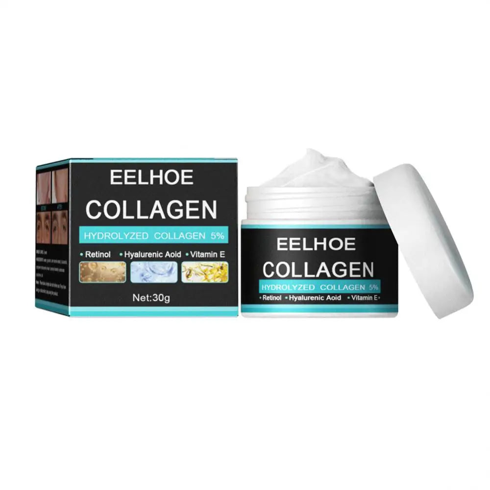 Men's Collagen Face Cream - Anti-Wrinkle, Firming, Moisturizing, Hyaluronic Acid, Whitening Care - Beauty & Beyond