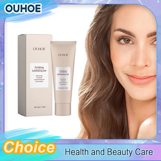 Exfoliating Gel – Pore Shrinking, Dead Skin Removal & Brightening Face Scrub - Beauty & Beyond