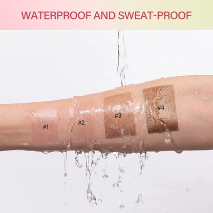 Bronze Blush Stick – Waterproof, Easy Color, 4 Shades, High Pigment, Brightening