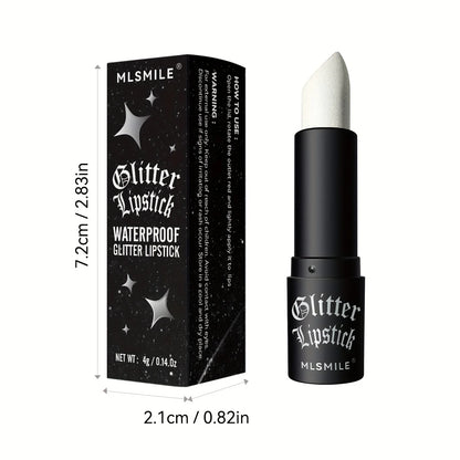 7-Color Glitter Lipstick – Hydrating & Sparkling Shine | Non-Stick, Metallic Finish Lip Makeup