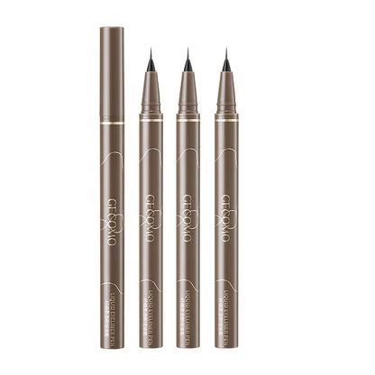 Ultra-Thin Waterproof Eyeliner Pen – Smooth, Long-Lasting Black/Brown for Lower Lash Line - Beauty & Beyond