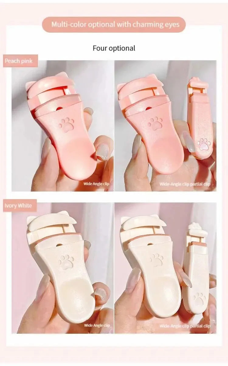 2PCS Cat Claw Eyelash Curler - Long-Lasting, Professional, Fits All Eyelash Shapes - Beauty & Beyond
