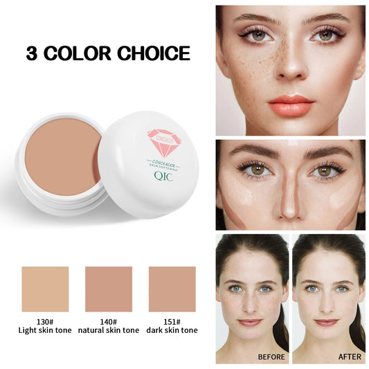 High Definition Waterproof Concealer – Full Coverage, Natural Finish, All Skin Types