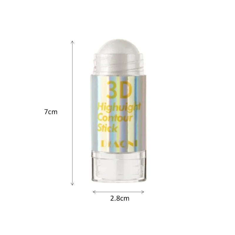 6-Color 3D Face Brightening Highlighter Stick – Bronzer, Contour & Shimmer for Sculpted Makeup - Beauty & Beyond