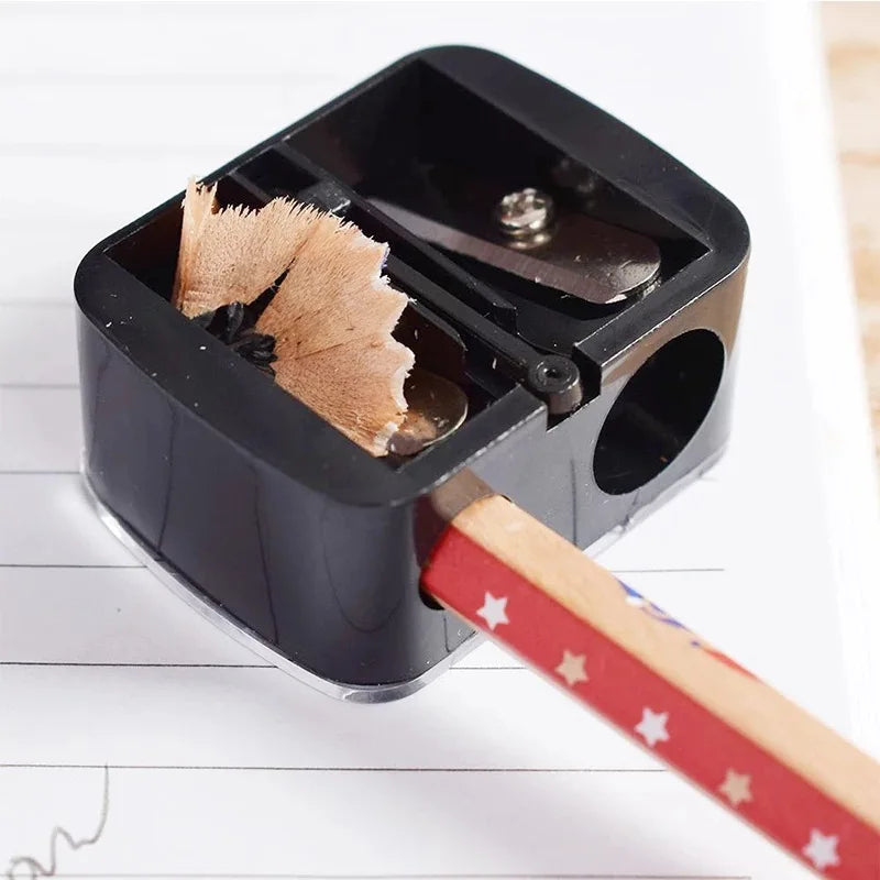 1PC Double Holes Pencil Sharpener - For Eyeliner, Makeup Pencils, Cosmetic Tool - Beauty & Beyond