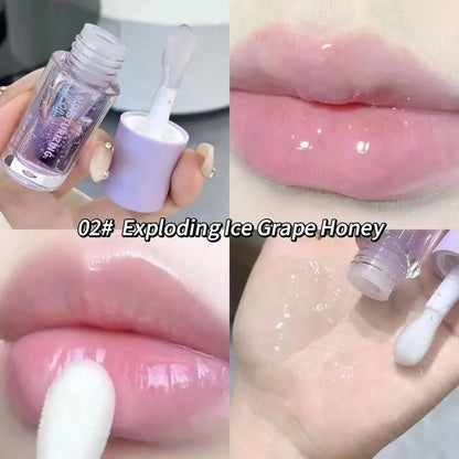 Water Light Lip Gloss – Moisturizer, Transparent Jelly, Mirror Finish, Fruit Crystal Lip Oil, Clear Hydrating Plumping, Korean Lip Care - Beauty & Beyond