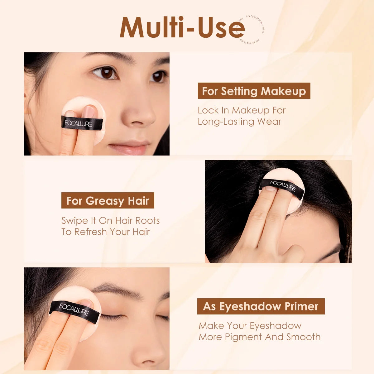 Focallure Loose Setting Powder – Invisible Finish & Oil Control | Translucent, Natural Soft Face Makeup
