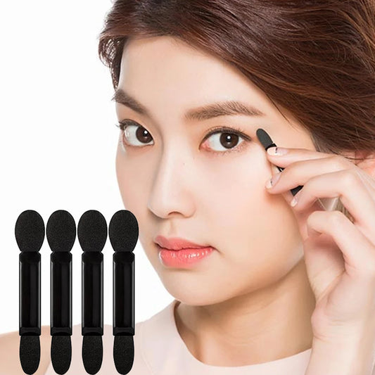 10/50PCS Eye Shadow, Eyeliner & Lip Sponge Applicators - Beauty & Beyond