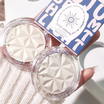 Shimmer Diamond Glow Highlighter – 2-Color Palette | Brighten, Contour & Natural Radiance