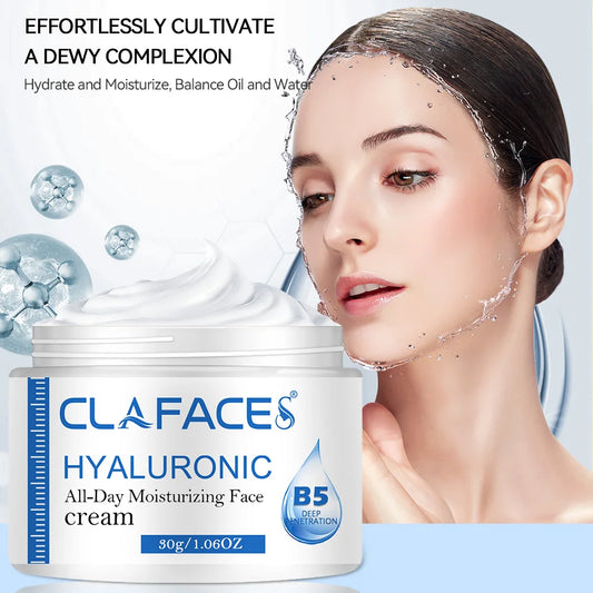 Hyaluronic Acid Collagen Face Cream - Wrinkle Smoothening, Moisturizing, Nourishing, Brightening Night Care - Beauty & Beyond
