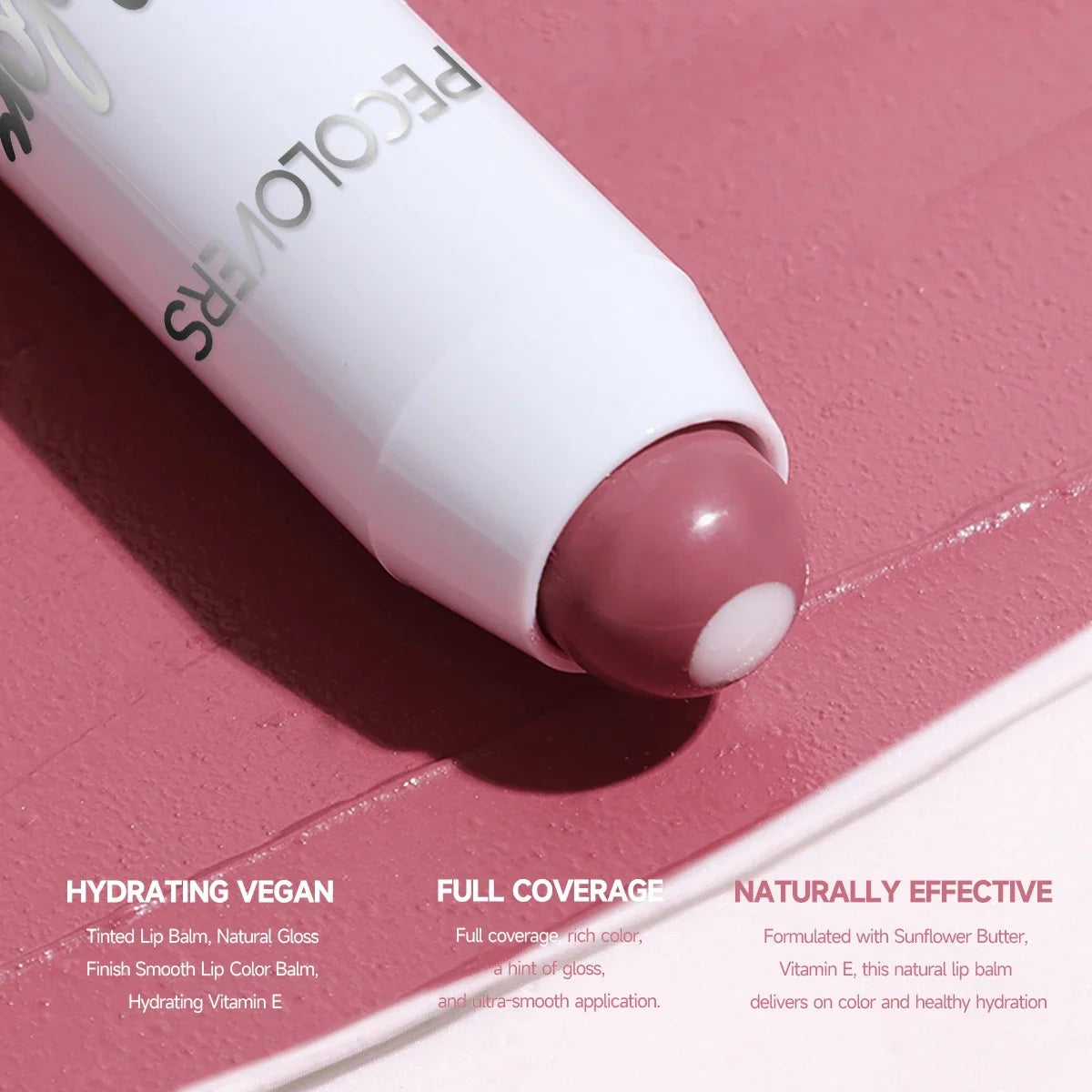 2-in-1 Nude Lipstick – Matte Red Lip Balm, Moisturizing, Waterproof, Long-Lasting, Non-Stick Cup, 6 Colors - Beauty & Beyond