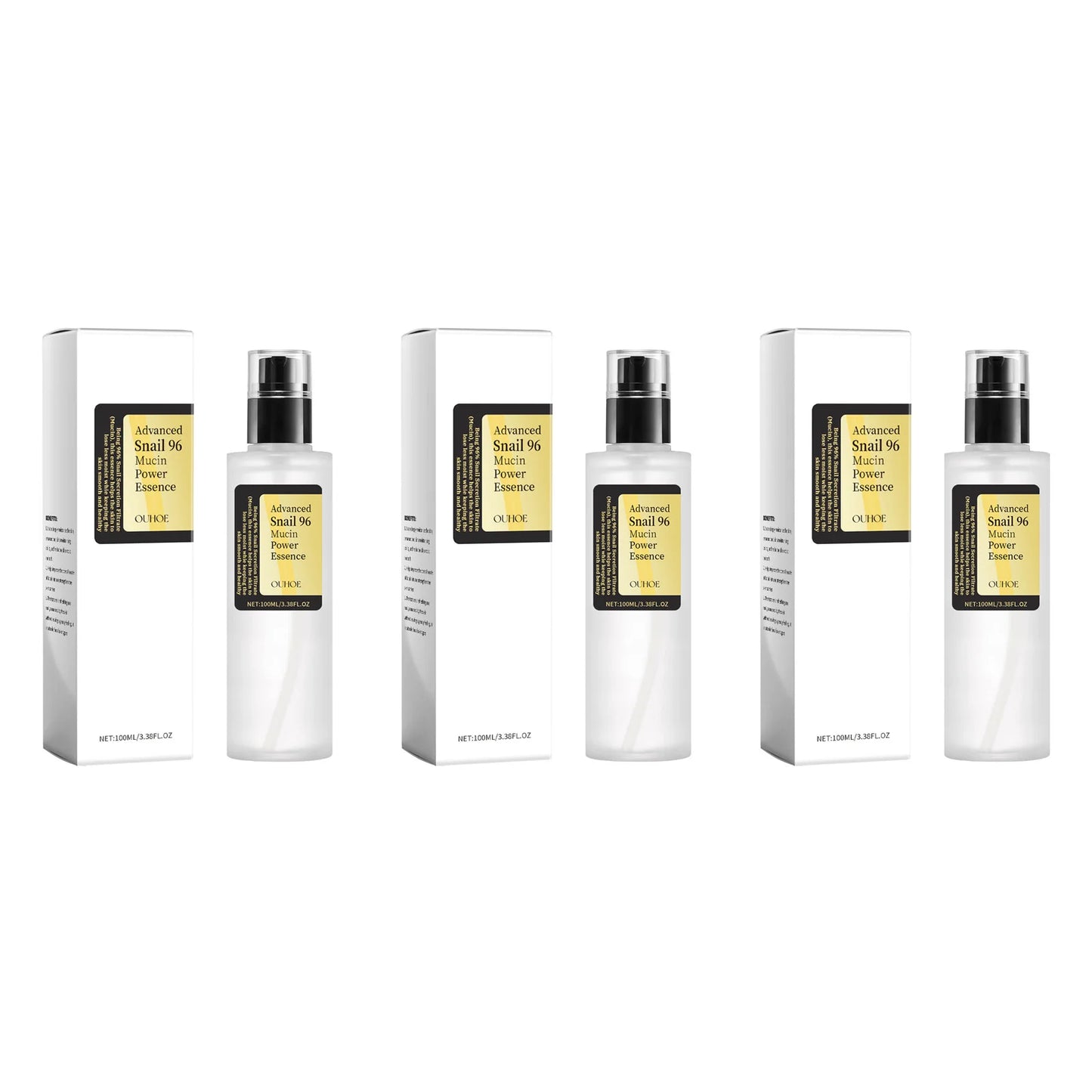 Advanced Snail 96 Mucin Power Essence – Moisturizing, Lifting & Brightening | Fades Fine Lines & Firms Skin