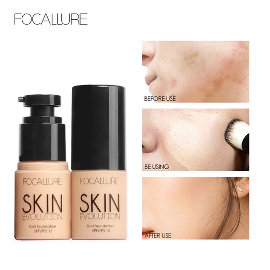 Nude Makeup Foundation – Waterproof, Blemish Cover, Oil-Control, Brightening BB Cream