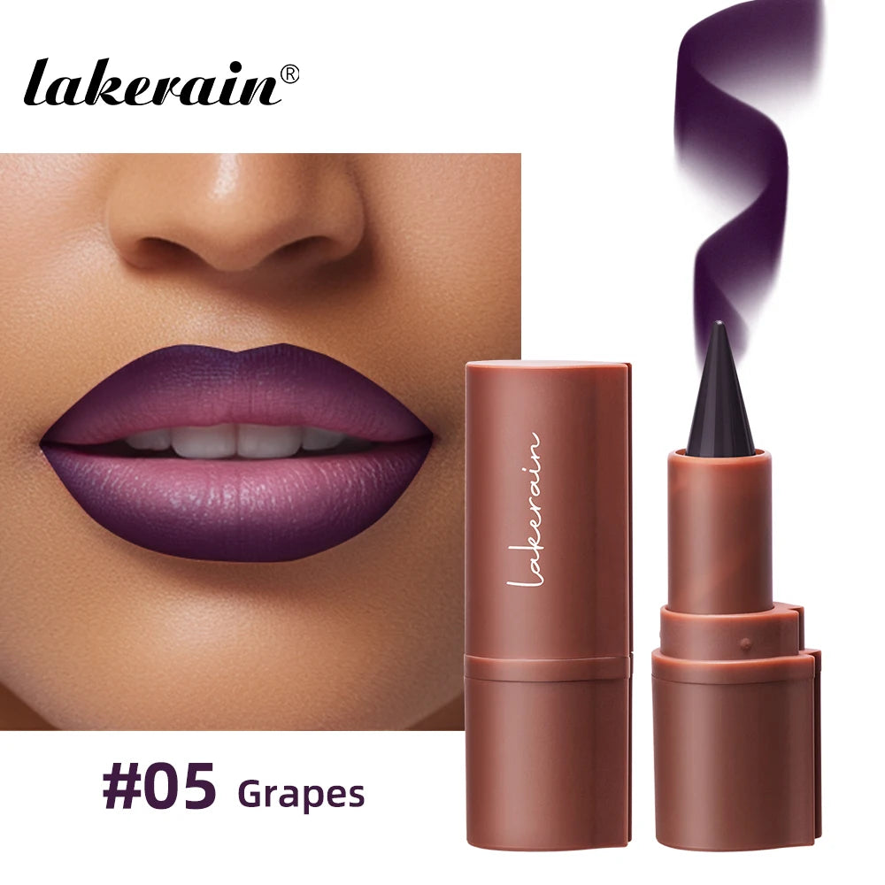 Matte Lip Liner & Lipstick Pen – Long-Lasting Waterproof Gradient Pencil for Bold Red & Brown Lips - Beauty & Beyond
