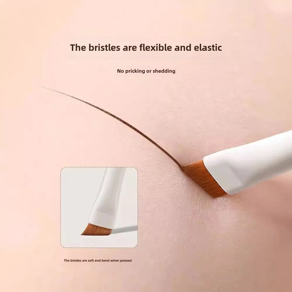 1/2/3Pcs Upgrade Blade Eyeliner Brush - Ultra Thin, Fine Angle, Eyebrow, Under Eye Detail Tool - Beauty & Beyond