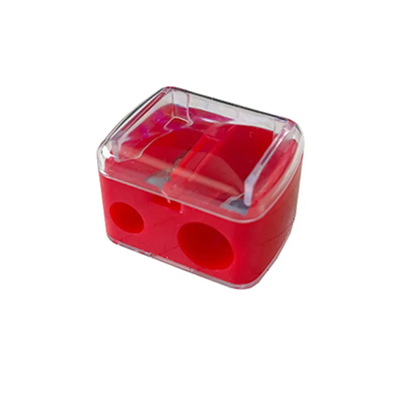 1PC Double Holes Pencil Sharpener - For Eyeliner, Makeup Pencils, Cosmetic Tool - Beauty & Beyond