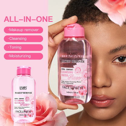 USHAS Makeup Remover Water – Gentle & Moisturizing Facial Cleanser for Sensitive Skin - Beauty & Beyond