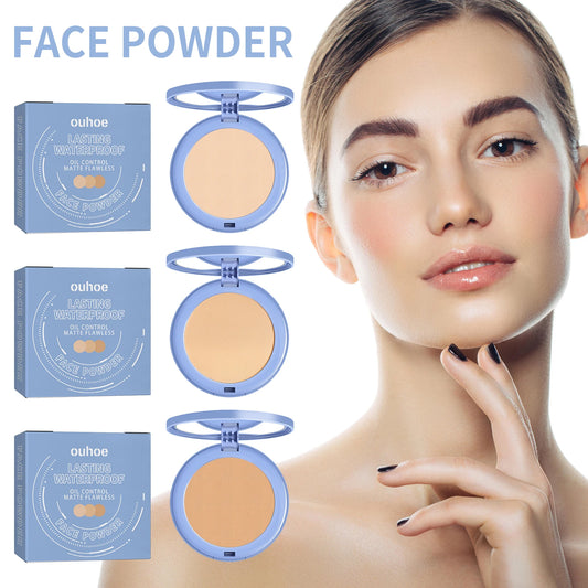 Face Setting Powder - Oil Control, Invisible Pores, Waterproof, Matte, Long Lasting