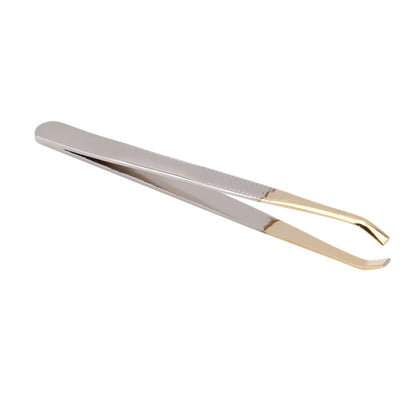 1/5PCS Eyebrow Tweezers - Stainless Steel, Slant Tip, Face Hair Removal Tool