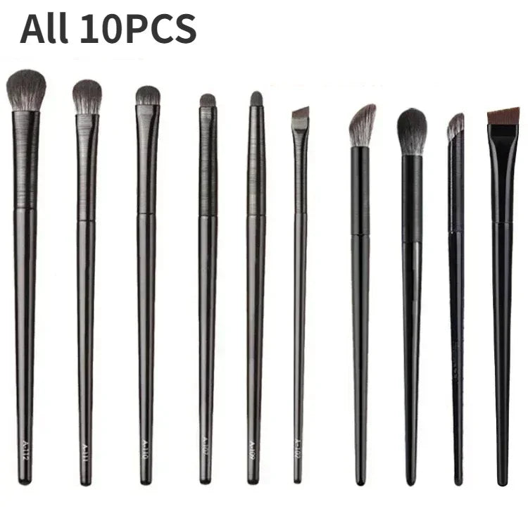 Professional Makeup Brush Set – Natural Material for Eyeshadow, Powder, Foundation & Blush Contour
