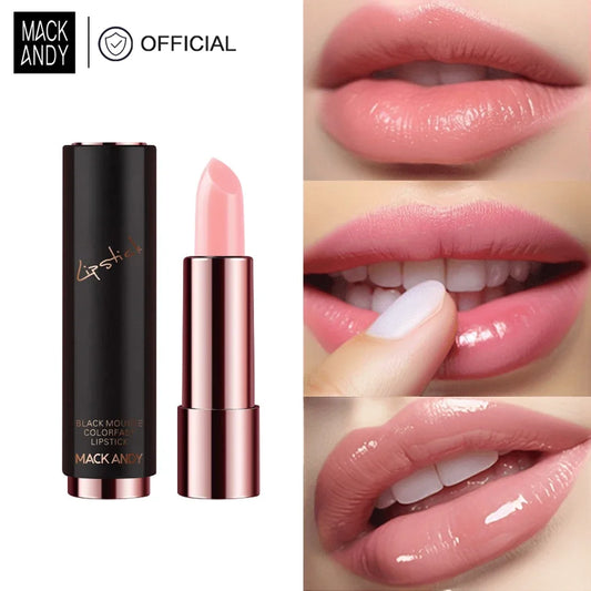 MACKANDY Color-Changing Lip Balm – Moisturizing Beeswax with Vitamin E, Natural Lip Care Stocking Stuffer - Beauty & Beyond